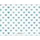 Blue Watercolor Heart Flat Note Cards Image 2 of 3